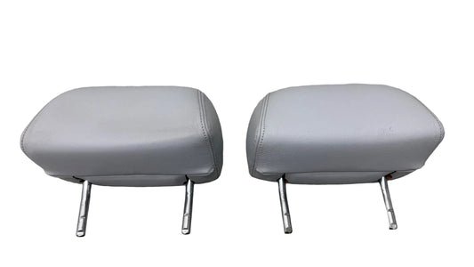 BMW E36 Kopfstütze Hinten Sports.Leder Nappa Grau 2x set