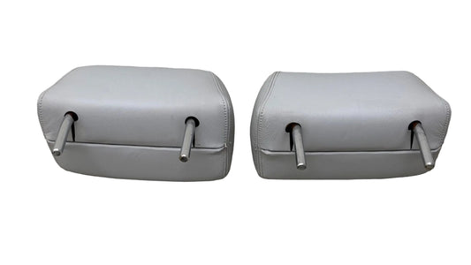 BMW E36 Kopfstütze Hinten Sports.Leder Nappa Grau 2x set